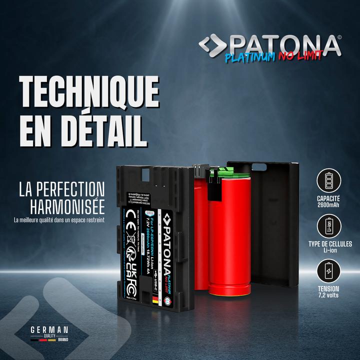 Produktbild Patona Platinum LP-E6NH (Kamera Akku)