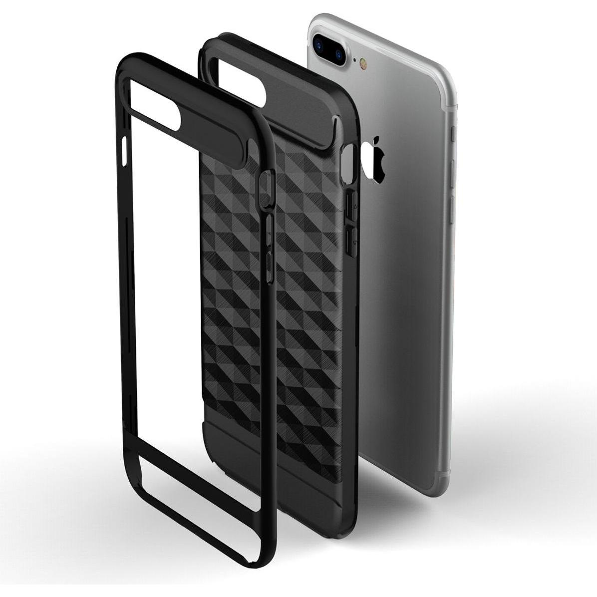 Thumbnail - König Design Apple iPhone 7 Plus Hülle Case Handy Cover Schutz Tasche Schutzhülle Schwarz (Apple iPhone 7 Plus), Smartph...