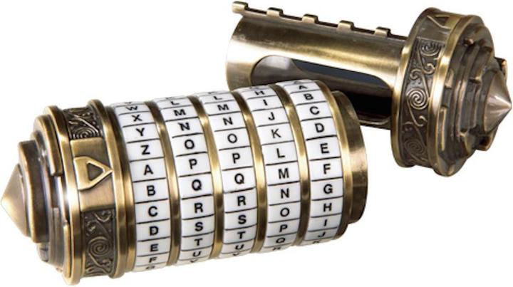 Actual product image Noble Collection DaVinci Code Cryptex mini