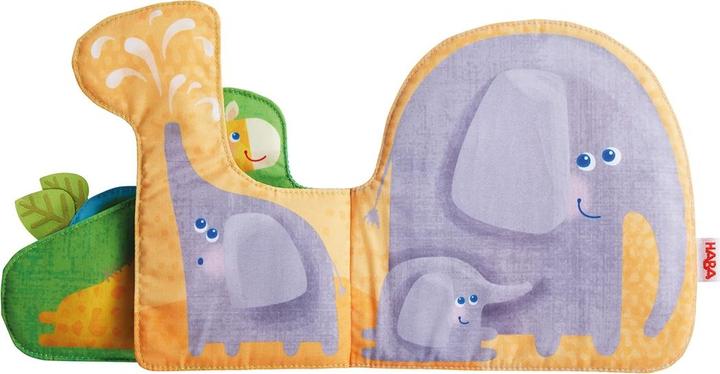 Actual product image Haba Fabrics boek Wild animals (German)