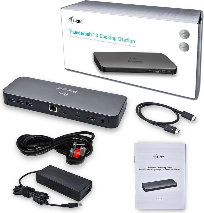 Produktbild i-tec Thunderbolt 3 Dual Dock (Thunderbolt, 2 Ports)