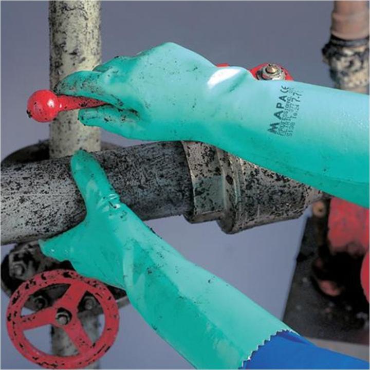 Actual product image Mapa Handsch. UltraNitril 377, Gr. 8 (8)
