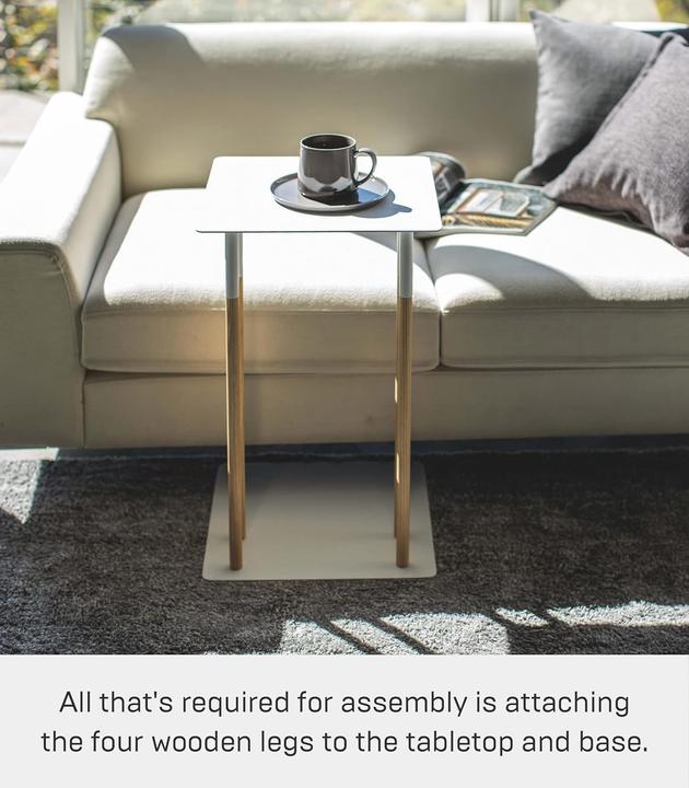 Image du produit Yamazaki Table basse PLAIN (35 x 35 x 55 cm)