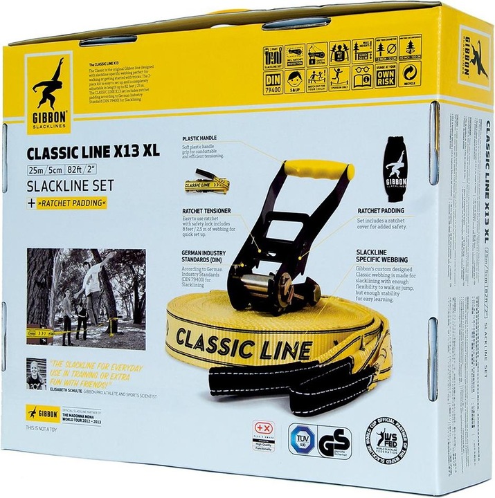 Produktbild Gibbon Classic Line X13 XL (25 m)