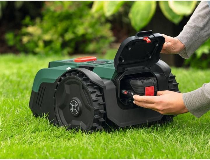 Produktbild Bosch Home & Garden VisiMow 18V-200 Akku-Set (100 m², Ohne Begrenzungskabel)
