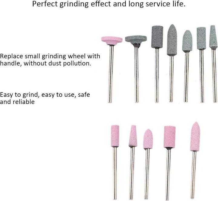 Image du produit Yuyte Schleifkopf-Set für Maniküre & Pediküre (100 Stück)