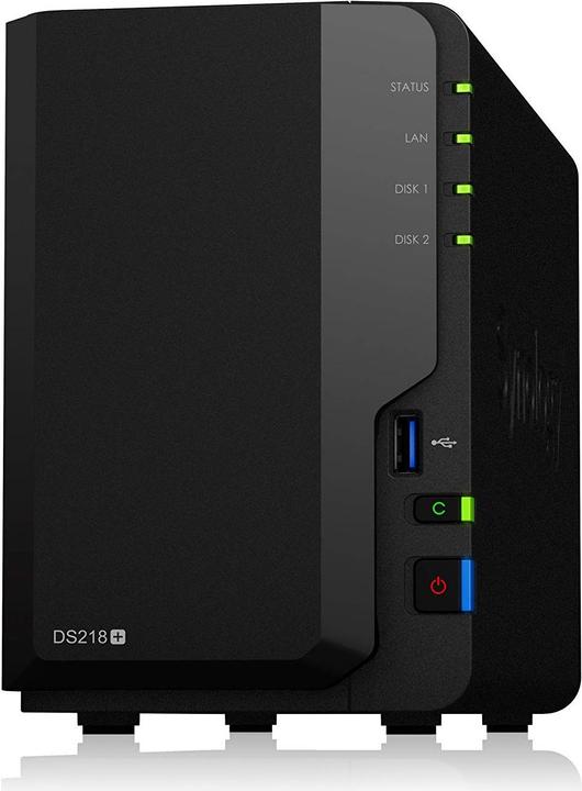 Produktbild Synology Ds218 (2 x 4 TB, Seagate Ironwolf)