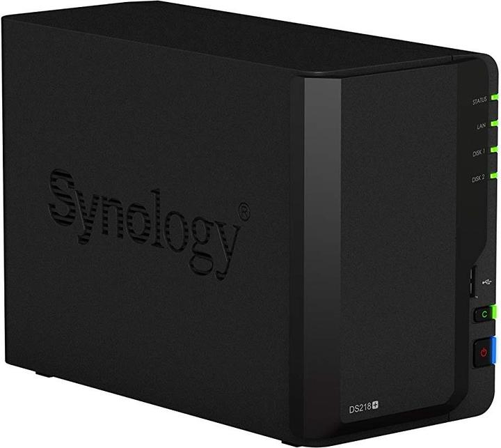 Produktbild Synology Ds218 (2 x 4 TB, Seagate Ironwolf)