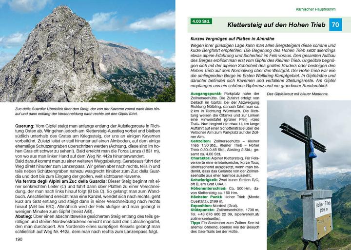 Produktbild Klettersteige Julische Alpen