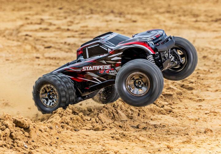 Produktbild Traxxas M.TRUCK STAMPEDE VXL 1:10 4WD EP RTR RED TQi 2.4GHz BRUSHLESS OHNE LadegerÃ¤t und OHNE Akku (RTR Ready-to-Run)