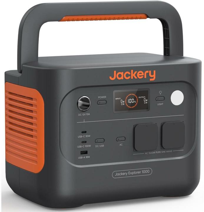 Immagine prodotto Jackery Esploratore 1000 (1070 Wh, 10.80 kg)