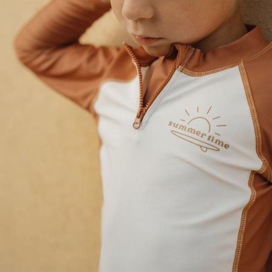 Produktbild Little Dutch Schwimm T-Shirt kurzärmlig Vintage Sunny Stripes - 74/80 (74)