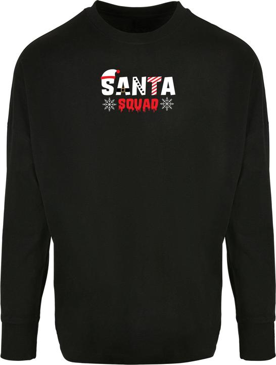 Merchcode Santa Squad Oversized Cut On Sleeve Longsleeve - 114997 (XL)