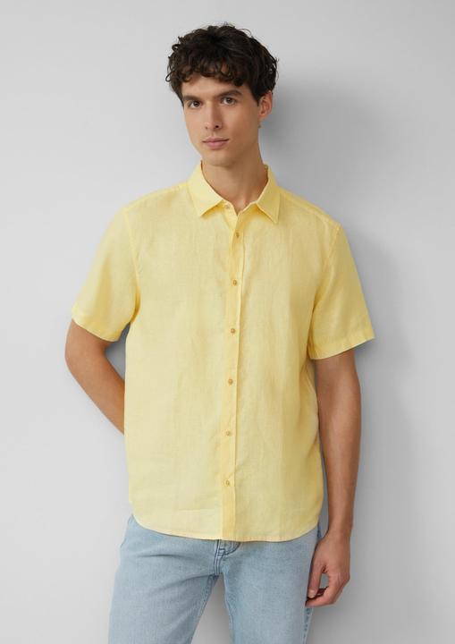 Immagine prodotto S.Oliver Hemd Regular Fit: Leichtes Kurzarmhemd aus 100% Leinen (XXL)