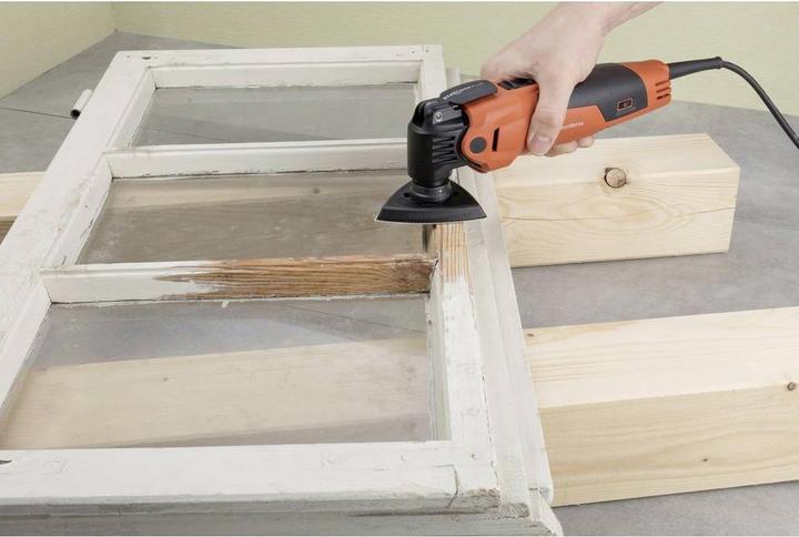 Actual product image wolfcraft 1 Delta adhesive sanding plate, SL, 95 mm