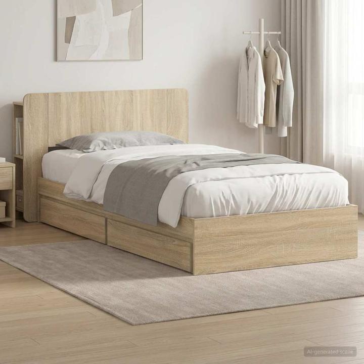 Produktbild vidaXL Bettrahmen (90 x 200 cm)