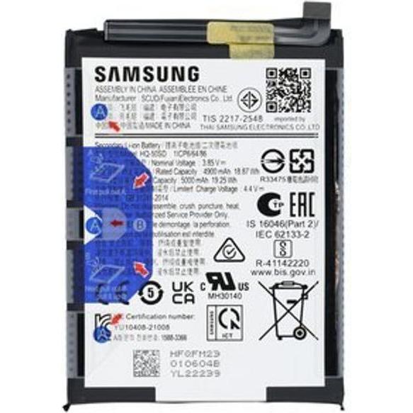 Samsung Li-Ionen Akku für A145F Galaxy A14, Smartphone Akku