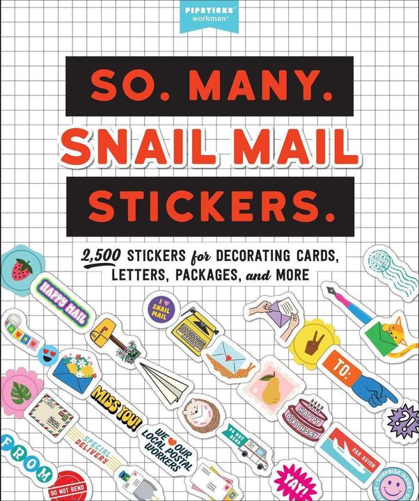 Produktbild So. Many. Snail Mail Stickers