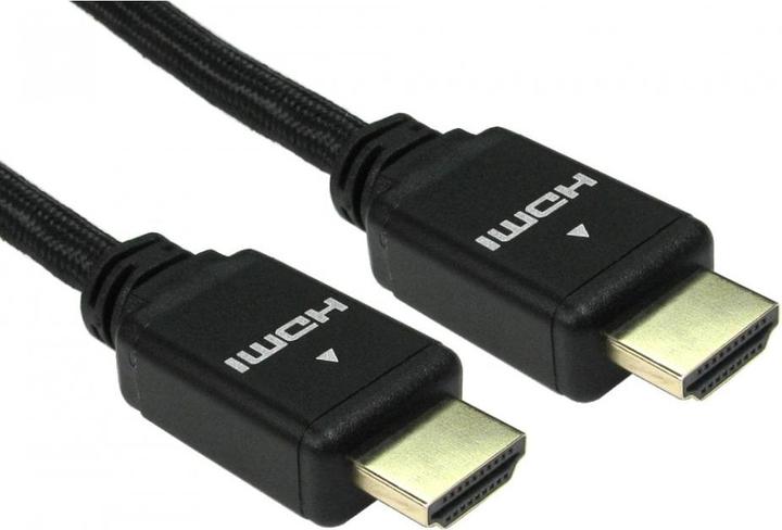 Cables Direct 3M HDMI 2.1 BL BRAID CABLE / BL AL (3 m, HDMI)