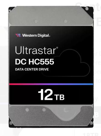 Actual product image WD Ultrastar DC HC555 (12 TB)