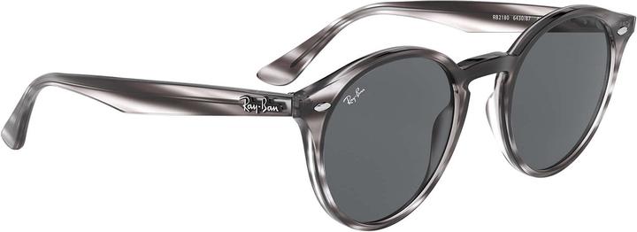 Stripped Grey Havana, Dark Grey