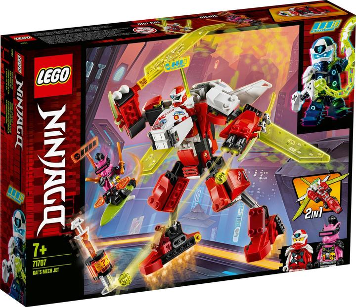 Produktbild LEGO Kais Mech Jet (71707, LEGO Ninjago)