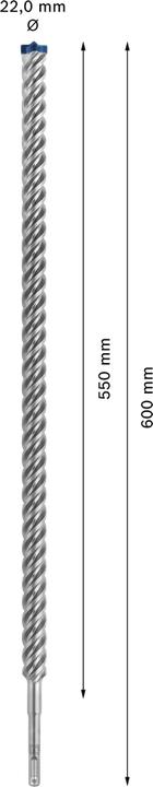 Actual product image Bosch Professional Zubehör Expert SDS plus-7X Hammerbohrer (4-22 millimetres)