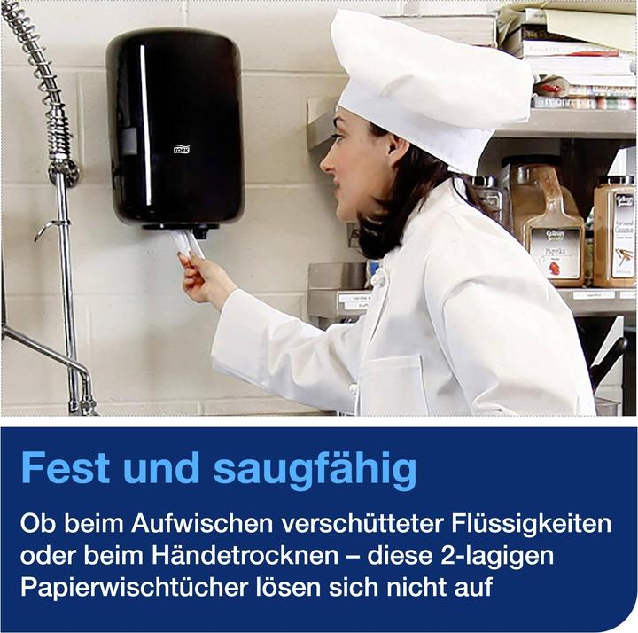 Actual product image Tork Wiping Paper Centre Roll Blue 6x157 (6 x)