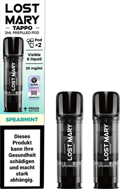 Immagine prodotto Lost Mary Tappo - Cialde da 2 ml, menta speziata (Menta)