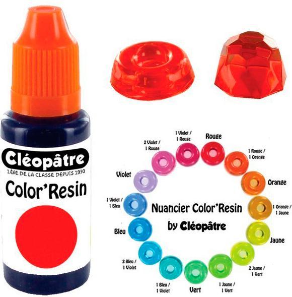 Produktbild Cléopâtre COLOR'RESIN, transp. Harzfarbe 15 ml (15 ml)