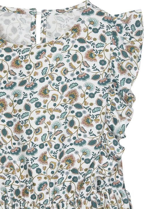 Produktbild Vertbaudet Mädchen Volantkleid aus Seersucker (110)