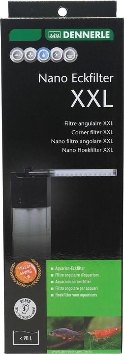 Produktbild Dennerle Nano Eckfilter (100 l, Innenfilter, Süsswasser)