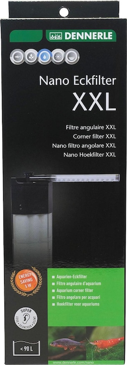 Produktbild Dennerle Nano Eckfilter (100 l, Innenfilter, Süsswasser)