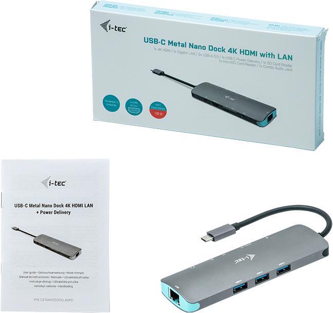 Actual product image i-tec USB-C Nano Dock (USB-C)
