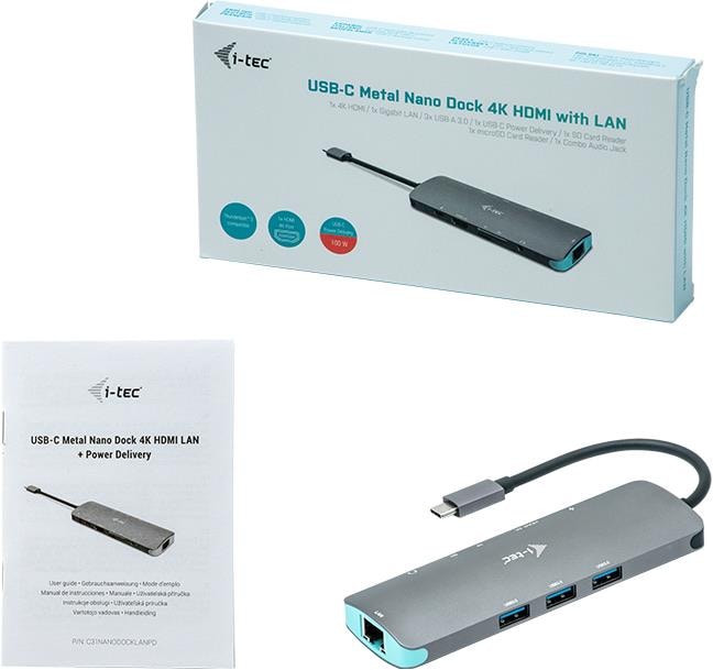 Produktbild i-tec USB-C Nano Dock (USB-C)