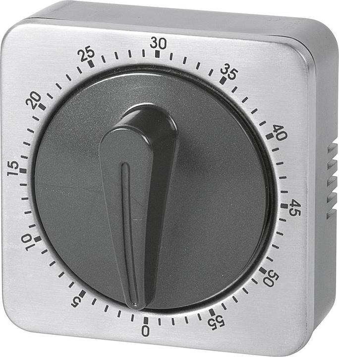 My Basics Korte timer mechanisch met magneet 6,5x6,5x4,5cm