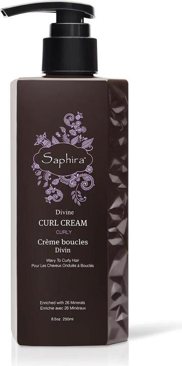 Actual product image Saphira Moisturizing Curl Cream (Hair cream, 250 ml)