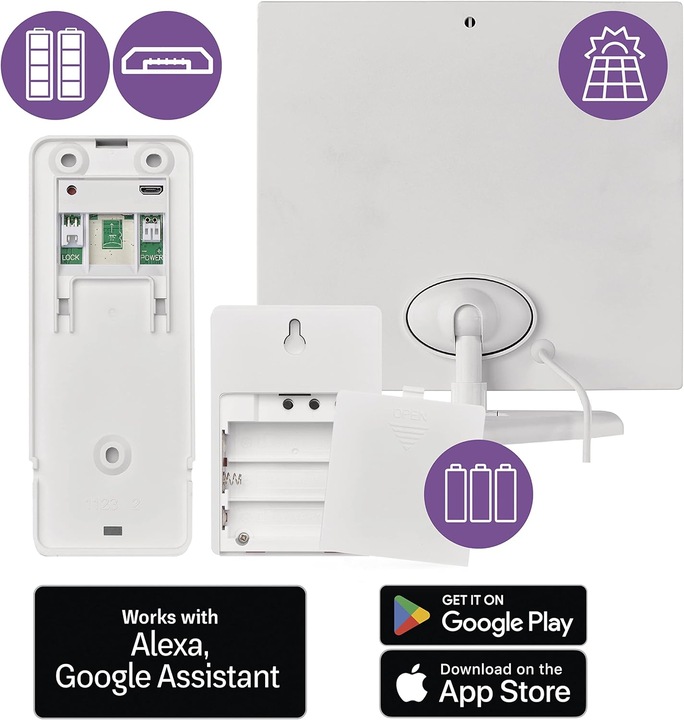 Actual product image Emos GoSmart videozvonek IP-09D DC (Wi-Fi)