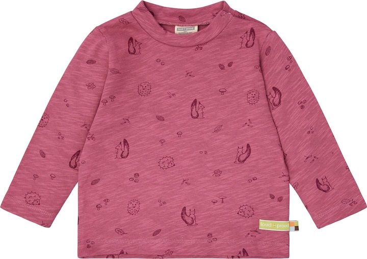 loud + proud Camicia in jersey Slub con stampa