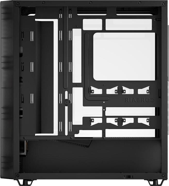 Actual product image Corsair 3200D RS ARGB Mid-Tower Performance Case, Smoke (ATX, mATX, Mini-ITX)