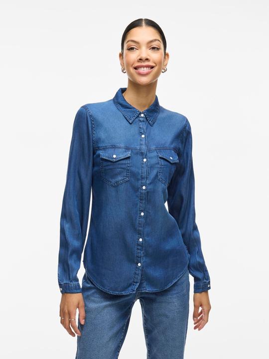 Produktbild Vila Taschen Jeanshemd (XXL)