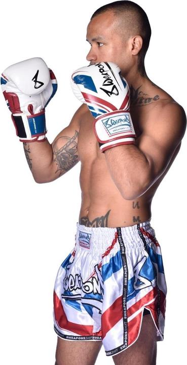 Image du produit 8Weapons Boxing Gloves, Shift, white-navy-red, 12 Oz (12 OZ)