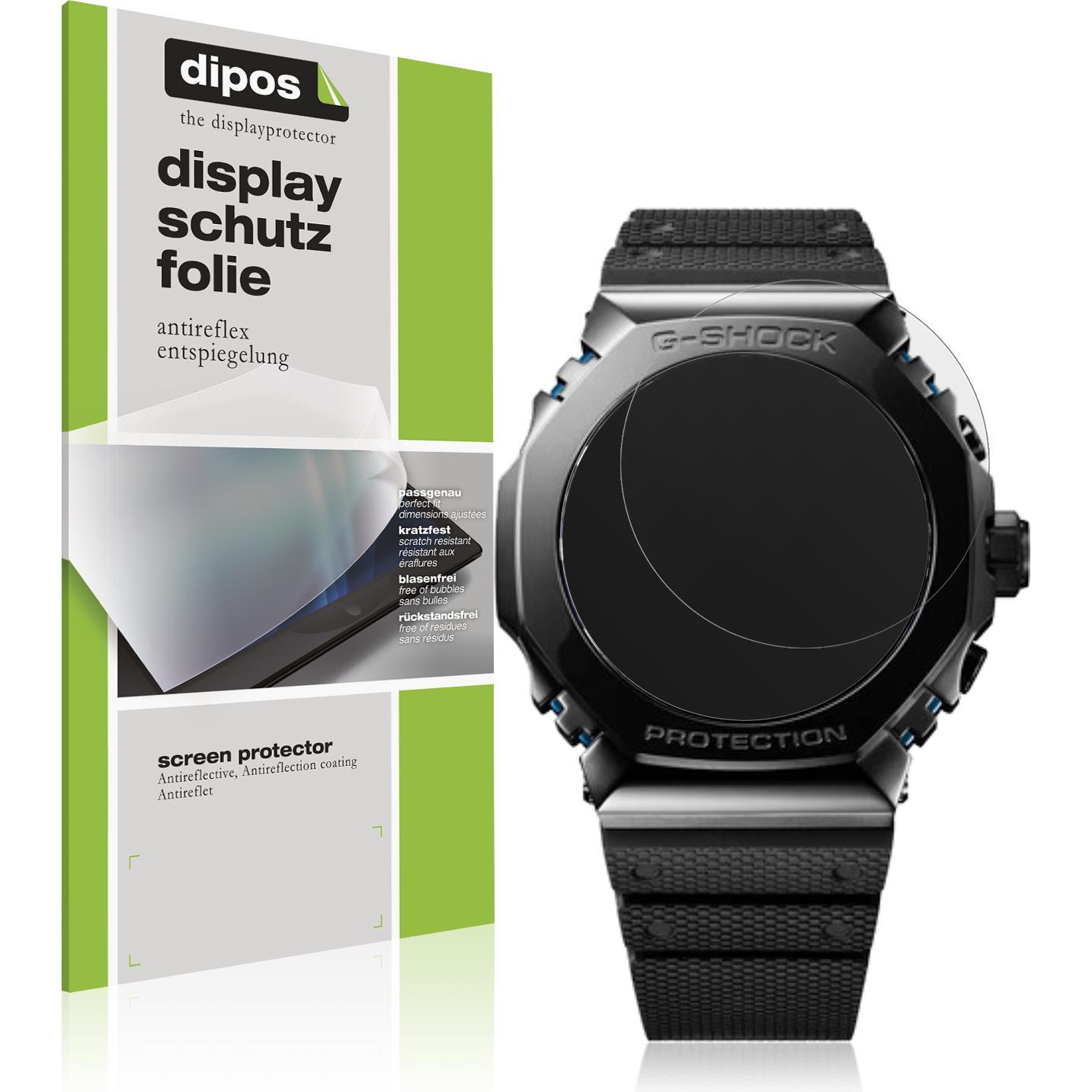 Dipos Schutzfolie Matt für Casio G-Shock MRG-B2100R, Smartwatch Schutzfolie, Transparent