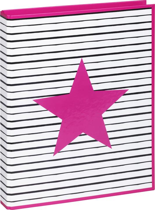 Image du produit Pagna Classeur à anneaux Pink Star (A4, 35 mm, 1 pcs)