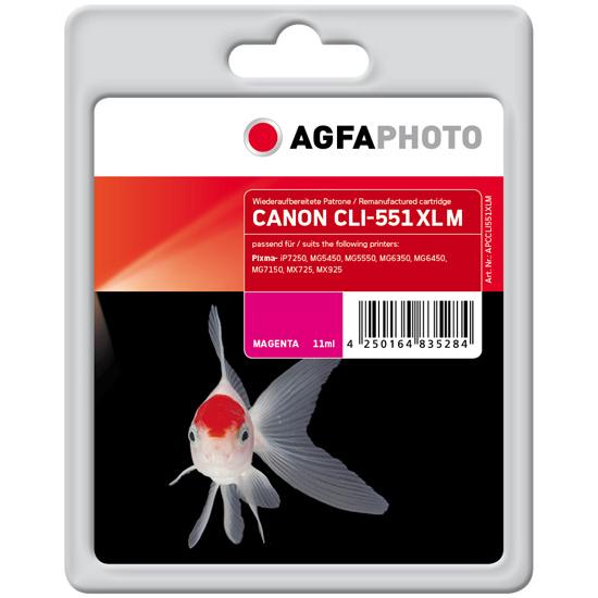 AGFAPHOTO, Druckerpatrone, Apccli551xlm (M)