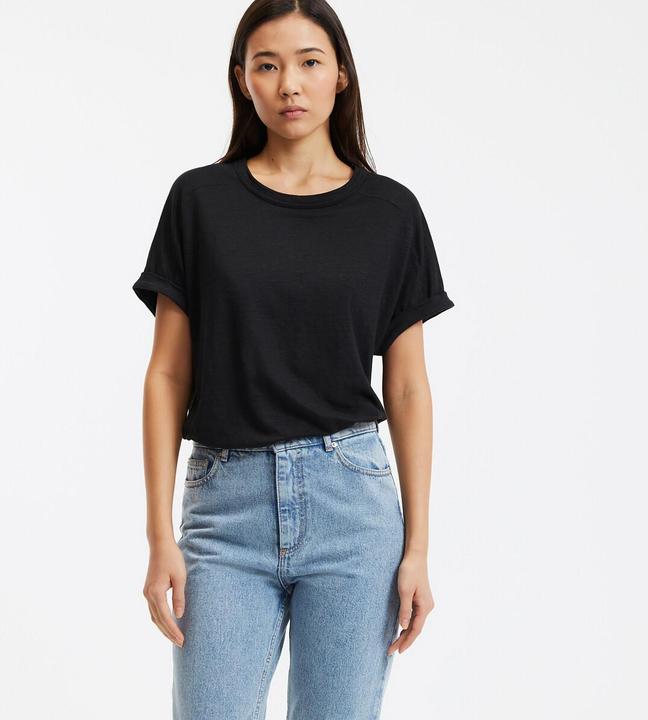 Produktbild La Redoute Collections T-Shirt aus Leinen mit Rundhalsausschnitt (M)