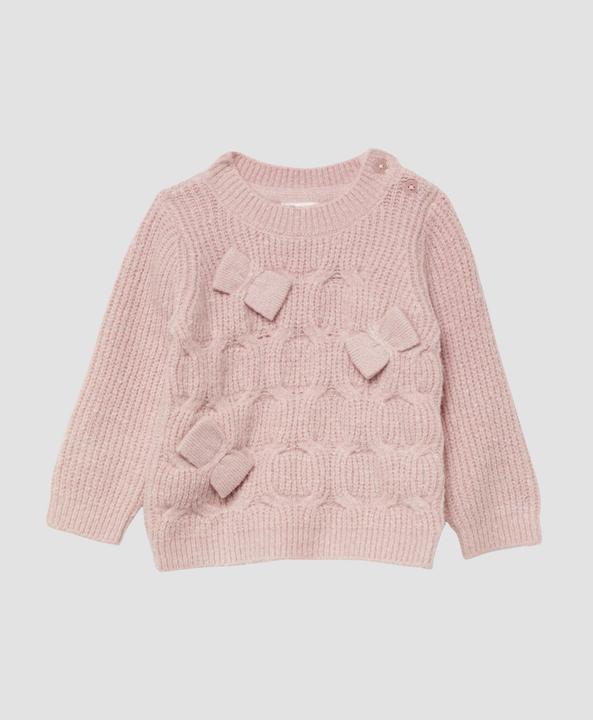 Image du produit s.Oliver Strickpullover Kuscheliger Strickpullover mit Schleifen (74)