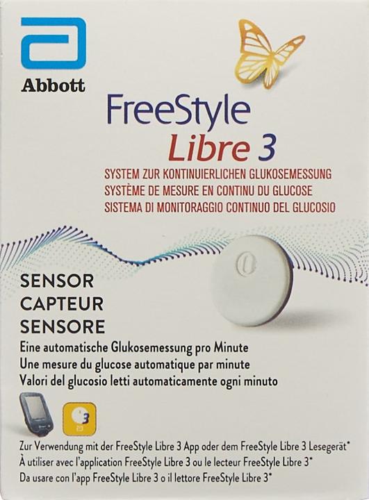 Image du produit Abbott Freestyle Libre 3 Sensor (Glucomètre)