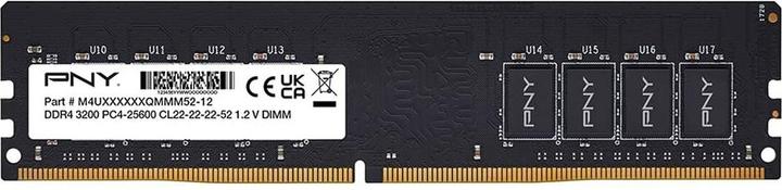 Image du produit PNY MD16GSD43200-TB, 16 GB, 1 x 16 GB, DDR4, 3200 MHz, 288-pin DIMM (1 x 16GB, 3200 MHz, RAM DDR4, DIMM)