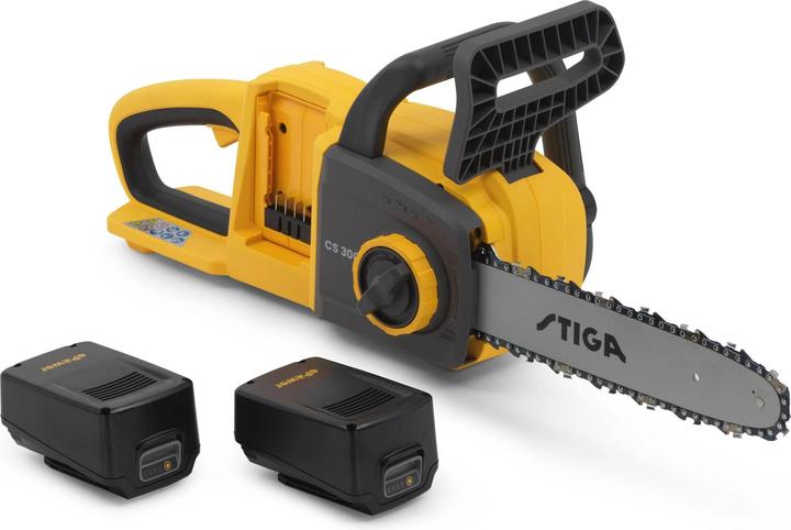 Stiga CS 300e cordless chainsaw blade length 300mm (Battery chain saw)